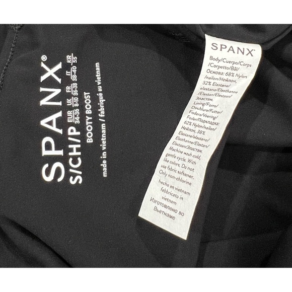 SPANX Booty Boost Jumpsuit Black Size Small - Picture 7 of 7